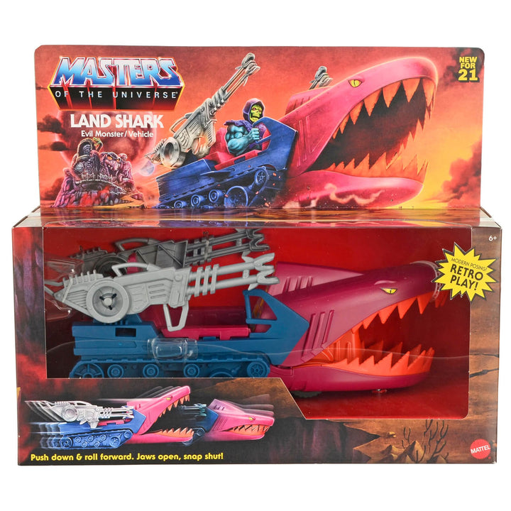 Masters Of The Universe Land Shark Vehicle Interactive