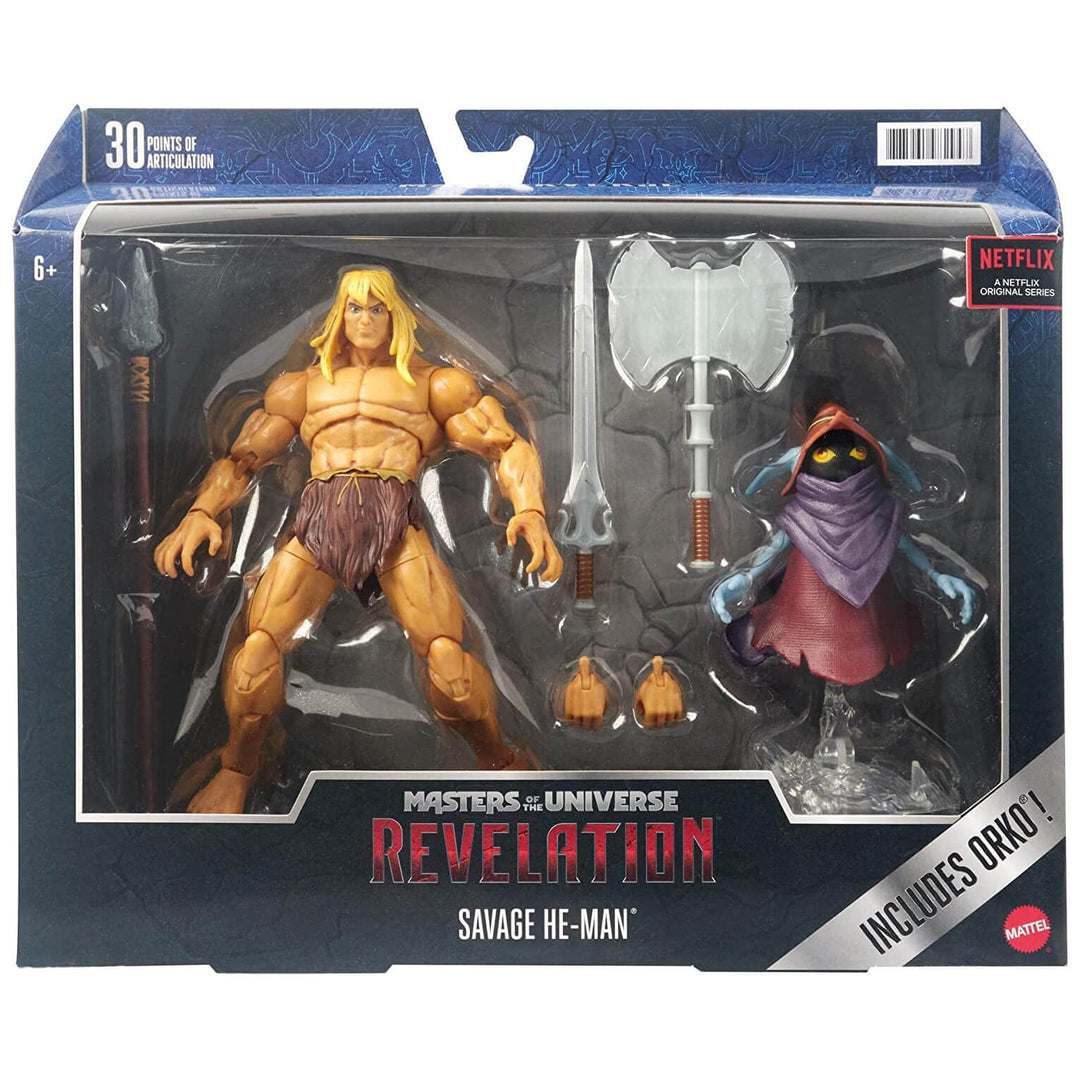 Masters of the Universe Savage He-Man Orko Action Figure 18cm