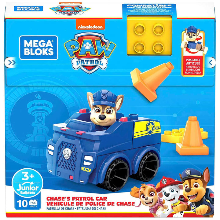 Mega Bloks Paw Patrol Vehicle Building Set With Figure Age 3+ Patrol Car