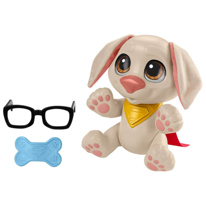 DC Super Pets Baby Krypto Interactive Puppy Sounds Music 20cm