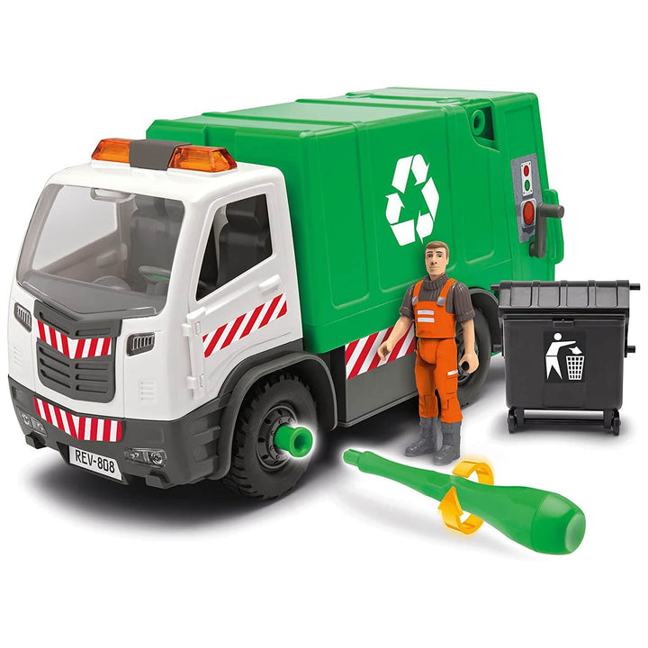 Bin Lorry & Figure Revell Model Building Kit Level 1 Age 4+