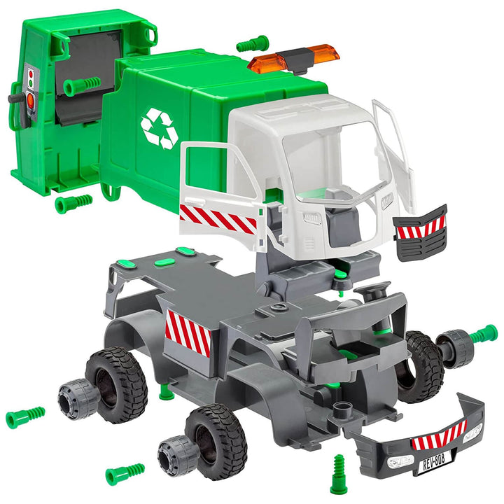 Bin Lorry & Figure Revell Model Building Kit Level 1 Age 4+