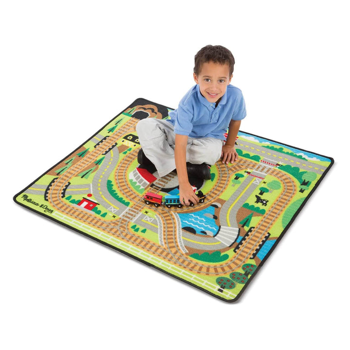 Melissa & Doug Large Activity Rug Play Mat With Accessories 100cm