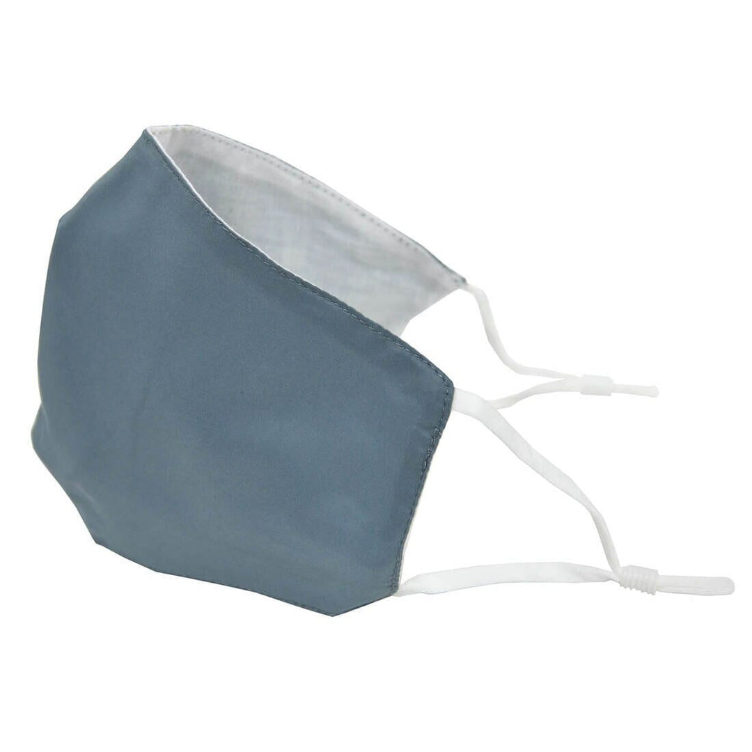 Adults Cotton Lined Face Mask Adjustable Washable Reusable Grey