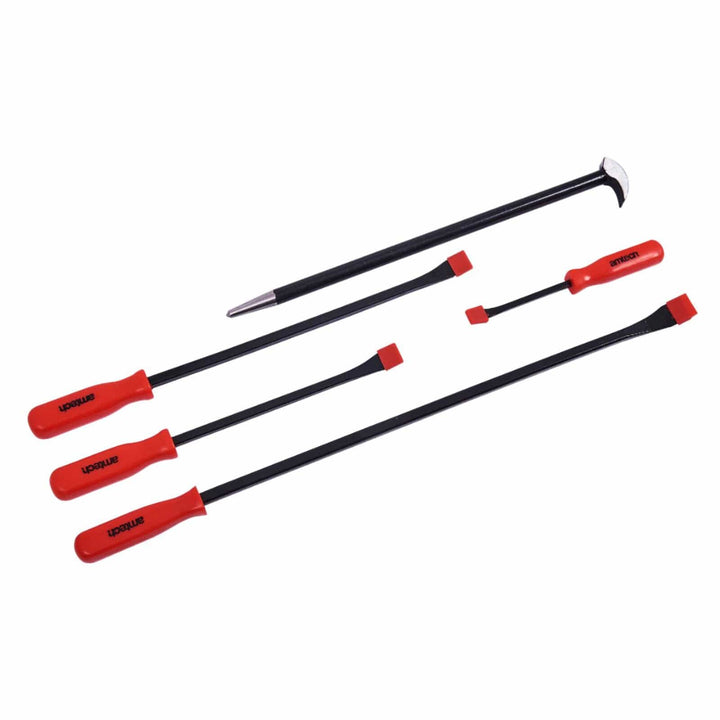 Amtech 5 Piece Jumbo Pry Bar Set Alloy Steel