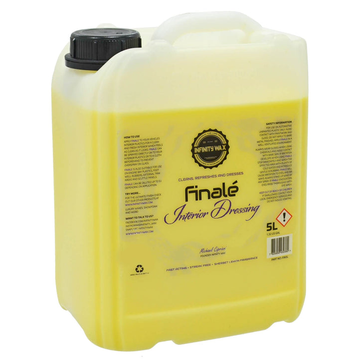 Finale Interior Dressing Professional Anti-Static Finishing Spray 5L