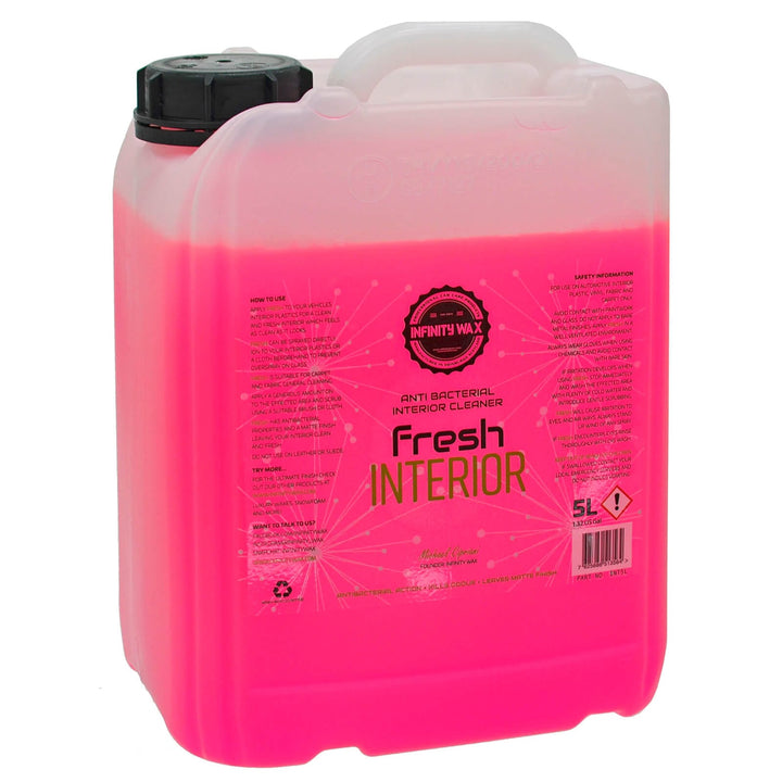 Fresh Interior Car Cleaner Anti Bacterial Concentrate Unscented 5L