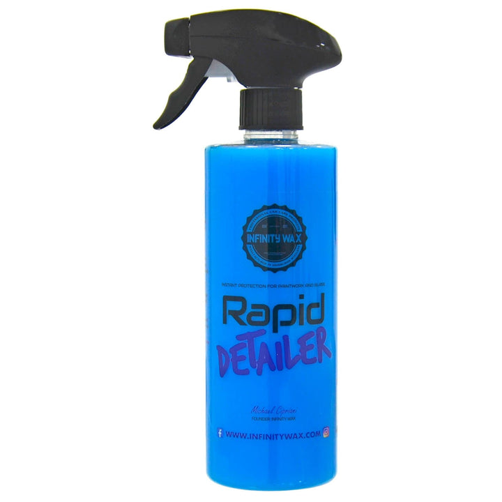 Rapid Detailer Spray Car Paint Glass Instant Protection 500ml Blue