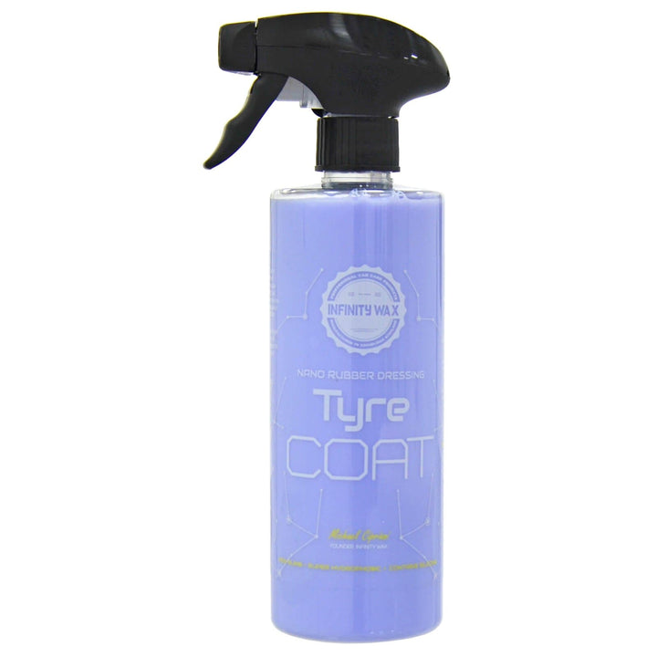 Tyre Coat Nano Rubber Dressing Sprayable Car Detailing 500ml