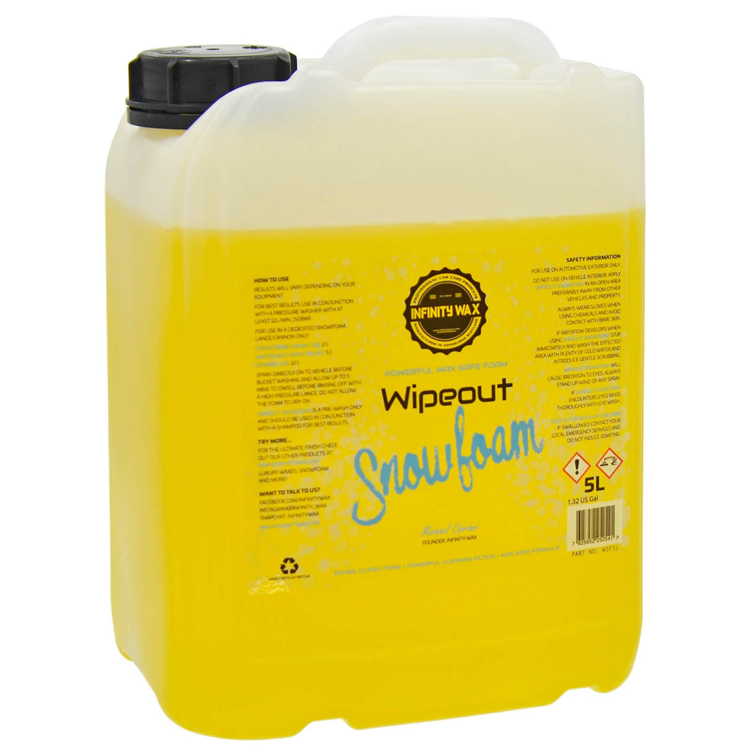 Wipeout Snowfoam Car Cleaning Powerful Pre Wash Wax Safe