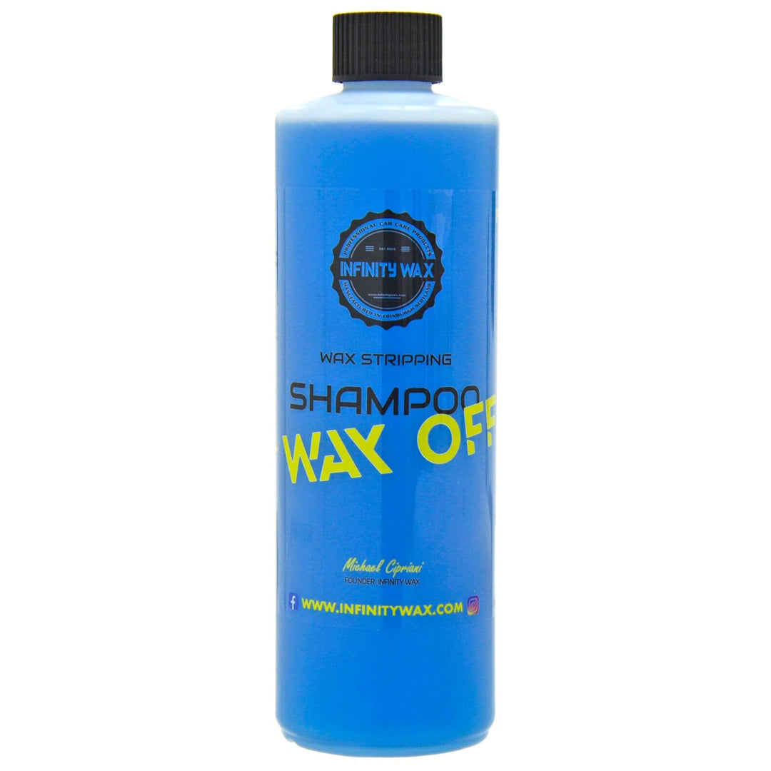 Wax Off Stripping Shampoo Powerful Fast Acting Car Wash 500ml