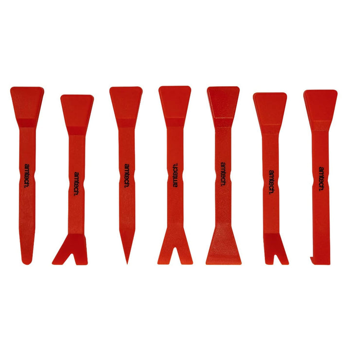Amtech 7 Piece Trim &amp; Body Moulding Pry Bar Set