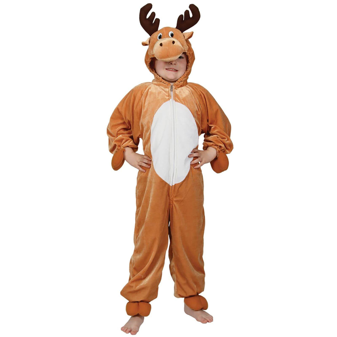 Kids Reindeer Fancy Dress Costume Animal Christmas