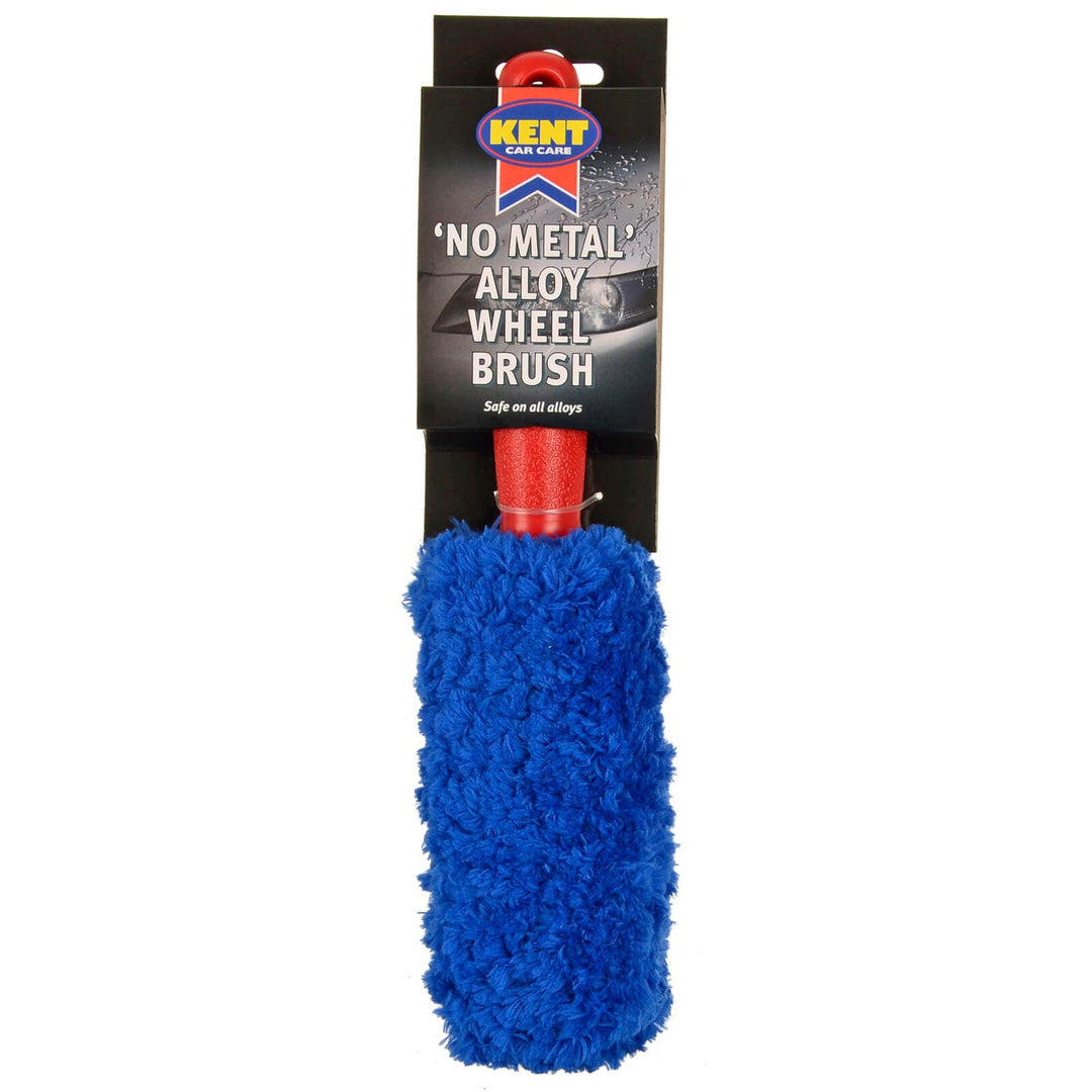 Kent Car Care No Metal Alloy Wheel Brush Thick Fibres