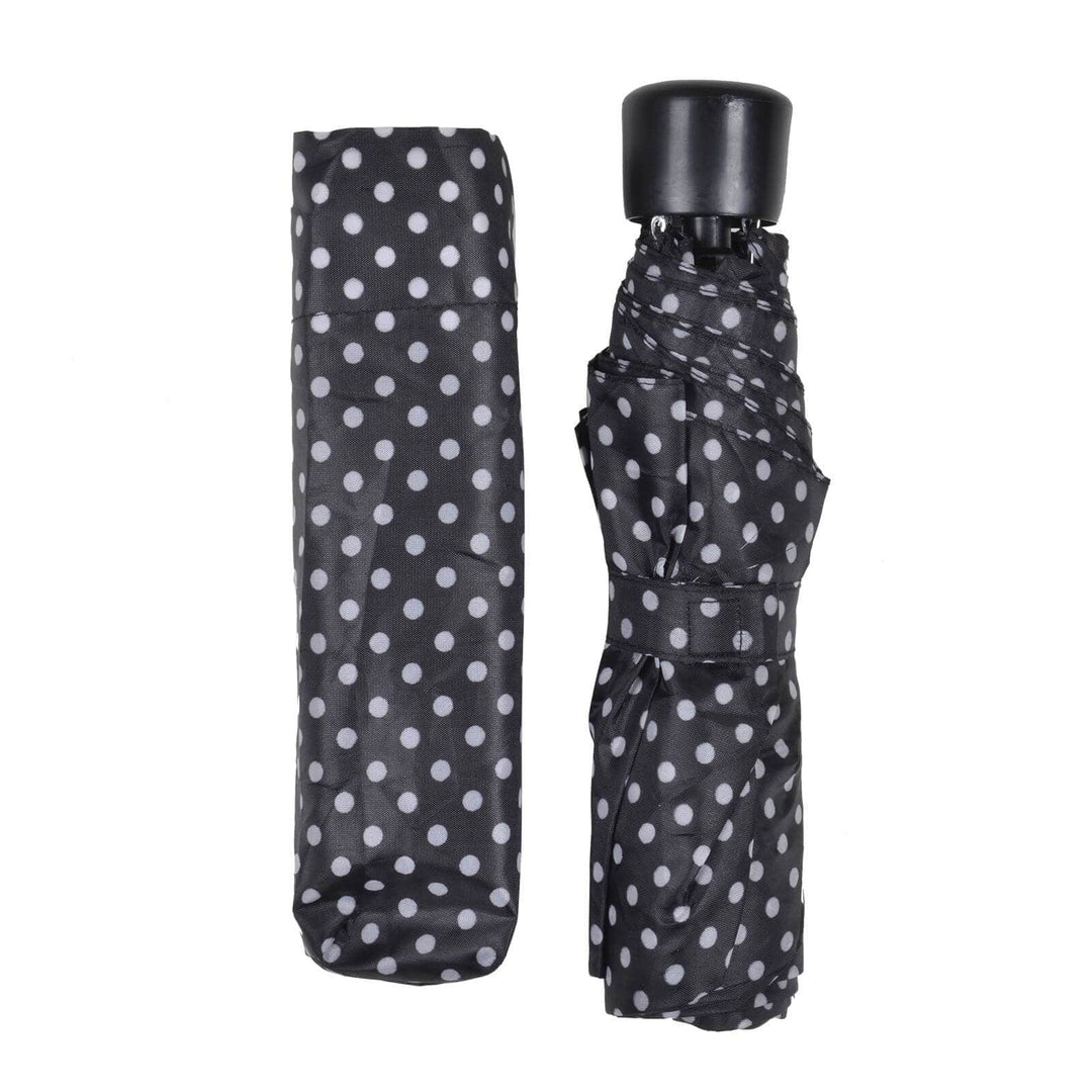 Drizzles Classic Polka Dot Supermini Umbrella Manual Brolly