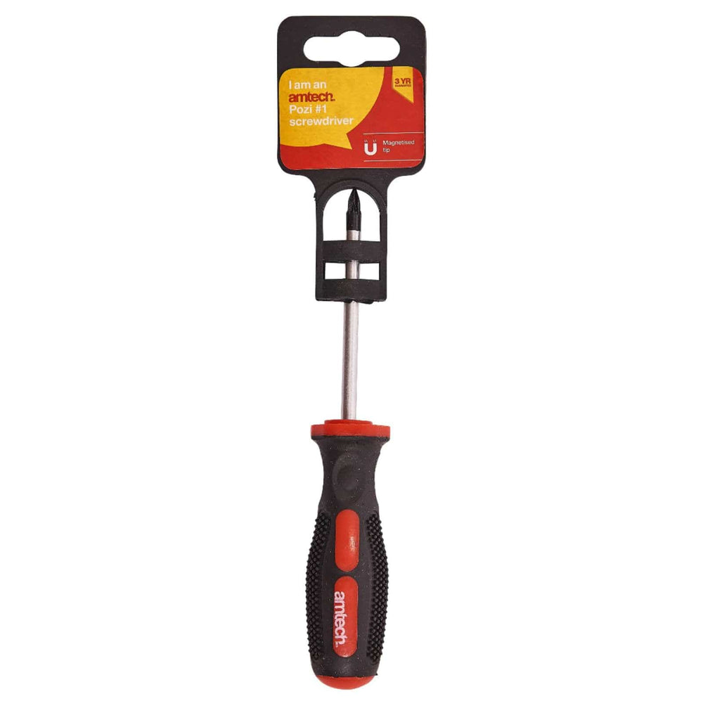 Amtech Screwdriver Pozi Phillips Slotted 75mm 100mm 150mm