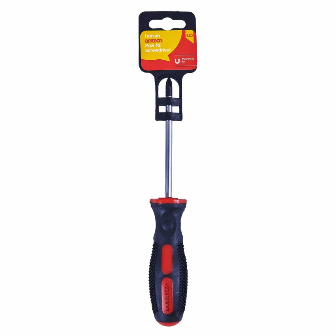 Amtech Screwdriver Pozi Phillips Slotted 75mm 100mm 150mm