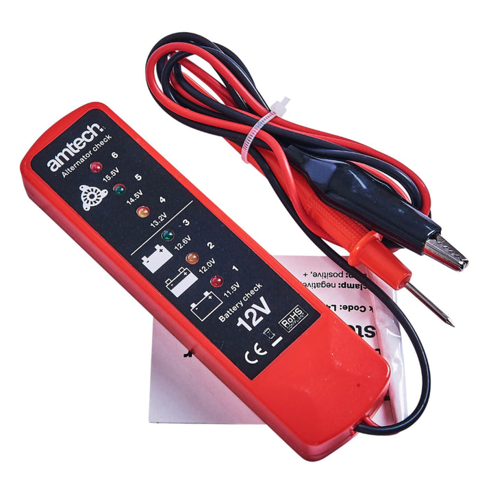 Amtech Battery &amp; Alternator Tester 12 Volts DC Systems