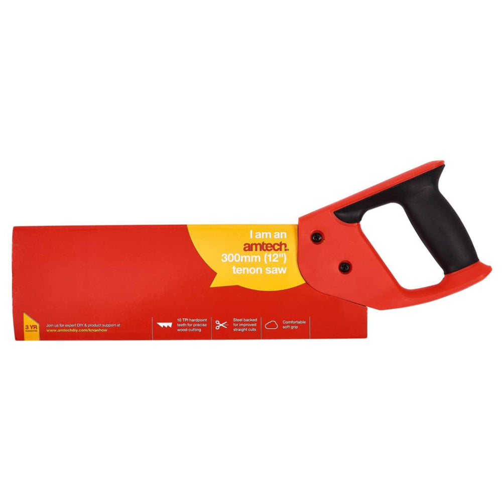 Amtech 12" Tenon Saw Alloy Steel Blade