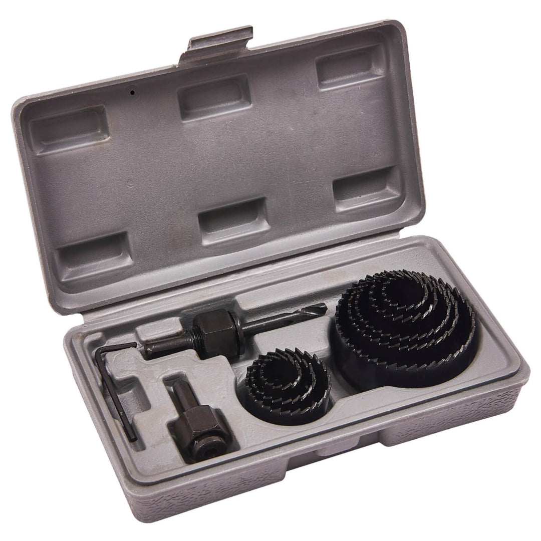 Amtech 11 Piece Hole Saw Kit With Storage Case