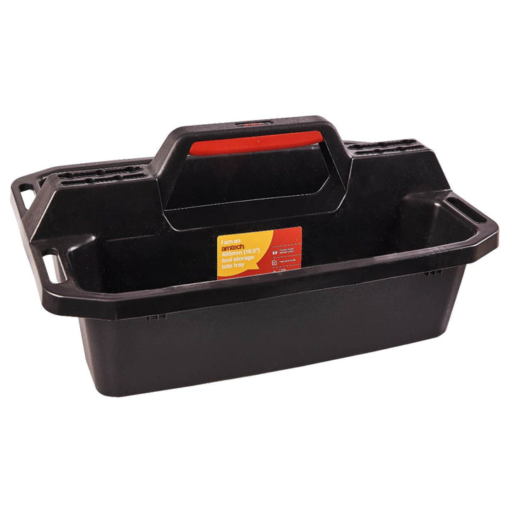 Amtech 19.5" Tool Storage Tote Tray Black