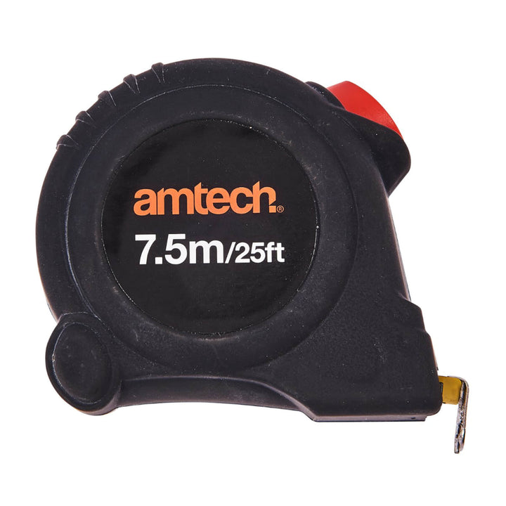 Amtech Self Locking Measuring Tape 5m 7.5m