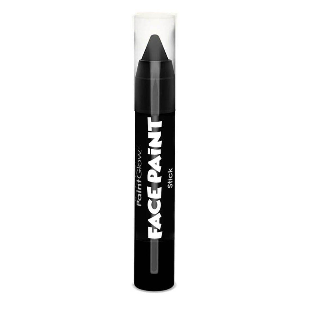 PaintGlow Face Paint Stick Body Art Colour Design 3.5g Black