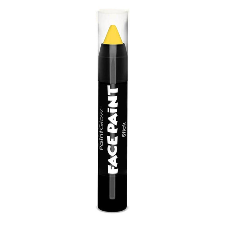 PaintGlow Face Paint Stick Body Art Colour Design 3.5g Bright Yellow