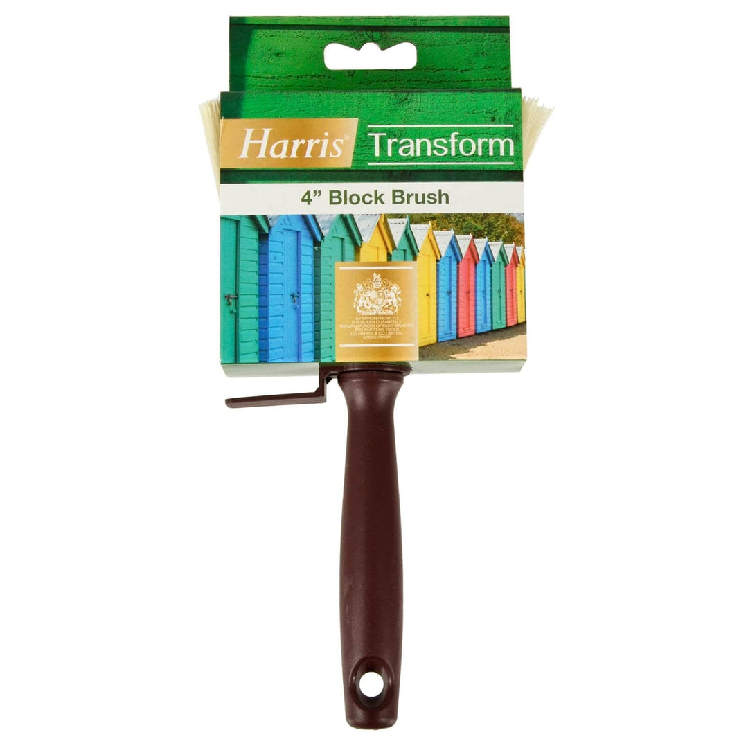 Harris Transform 4" Block Brush Woodcare Stain Varnish