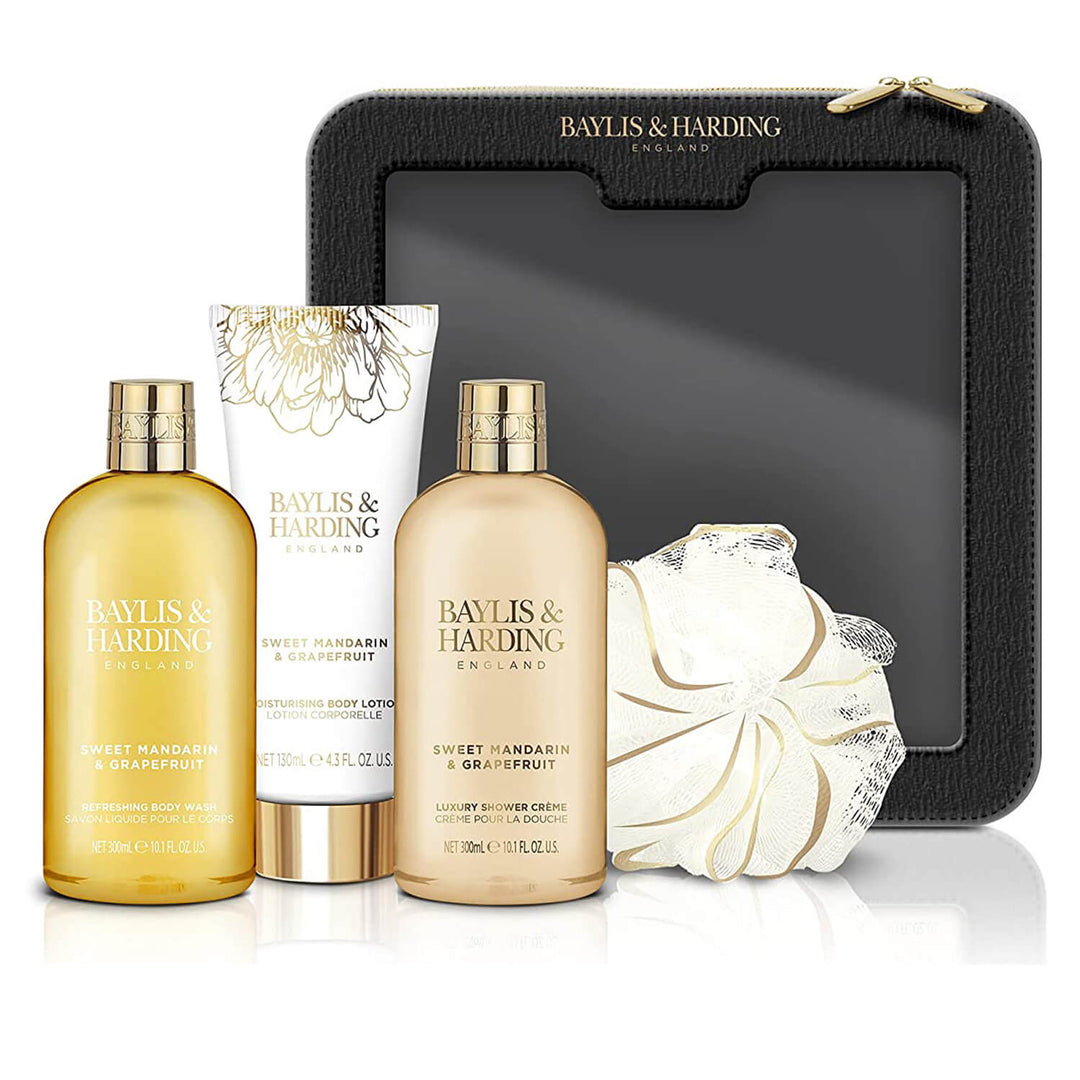 Baylis & Harding Mandarin & Grapefruit Vanity Case Gift Set