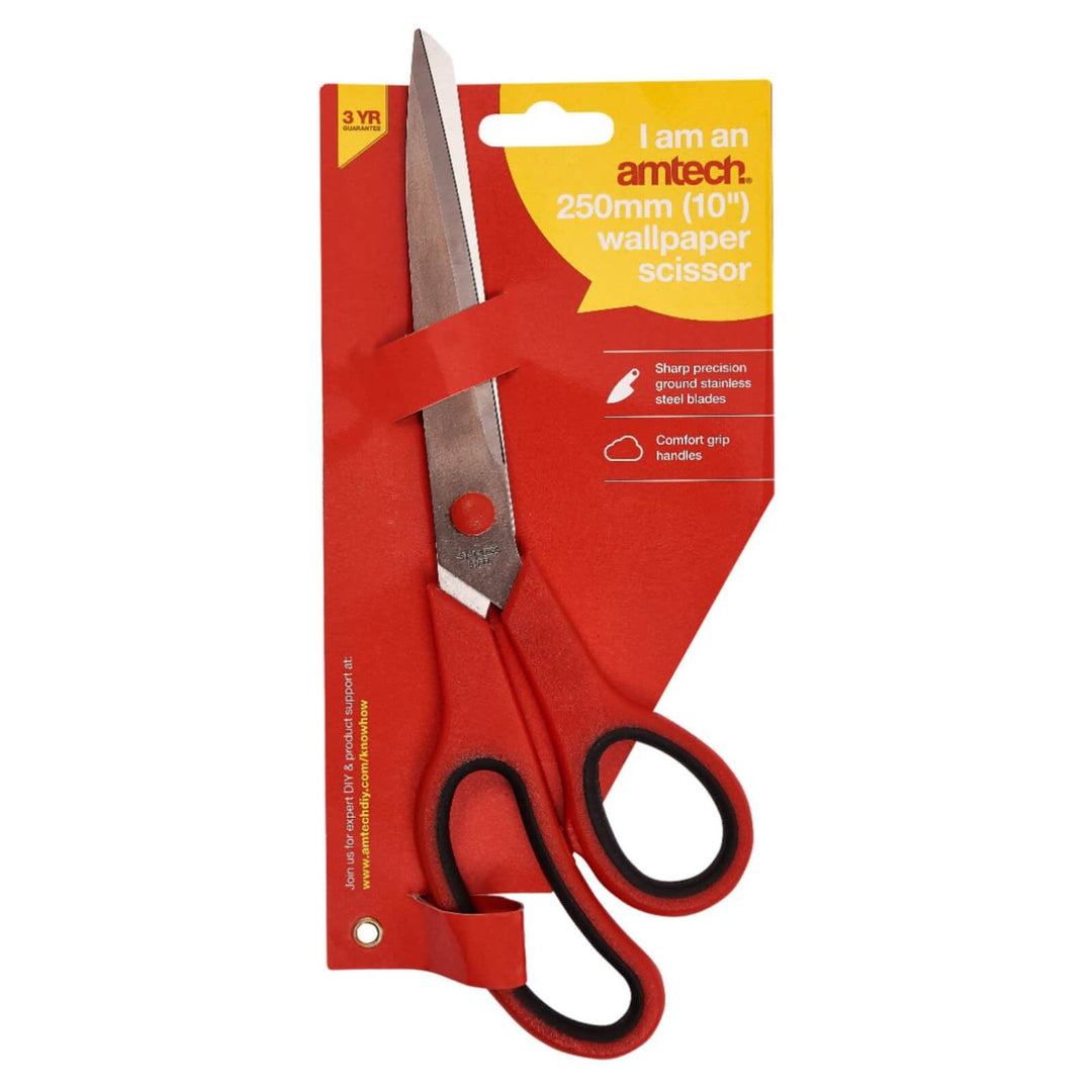 Amtech 10" Pro Wallpaper Scissors