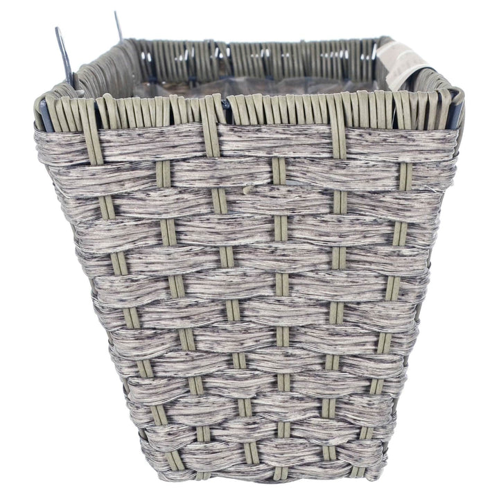 Mountain Grass Effect Grey Planter Basket Multi-Placement