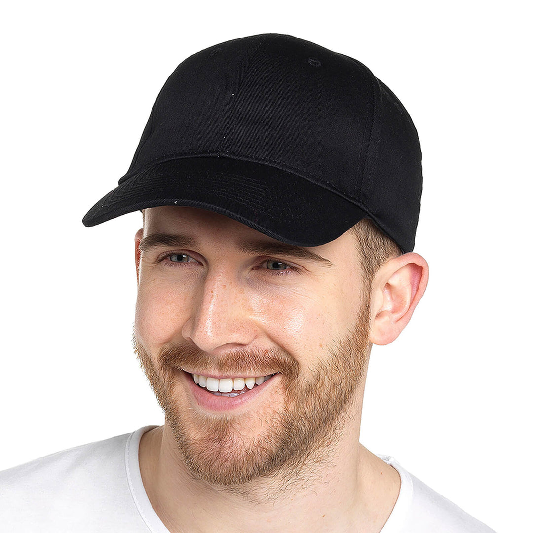 Mens Baseball Cap Plain Colour Summer Sports Golf One Size