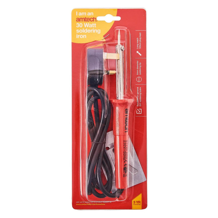 Amtech Soldering Iron Long Reach 30W 60W 240V