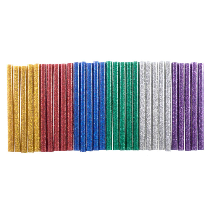 Amtech 30 Piece Glitter Glue Gun Sticks Assorted (7x100mm)