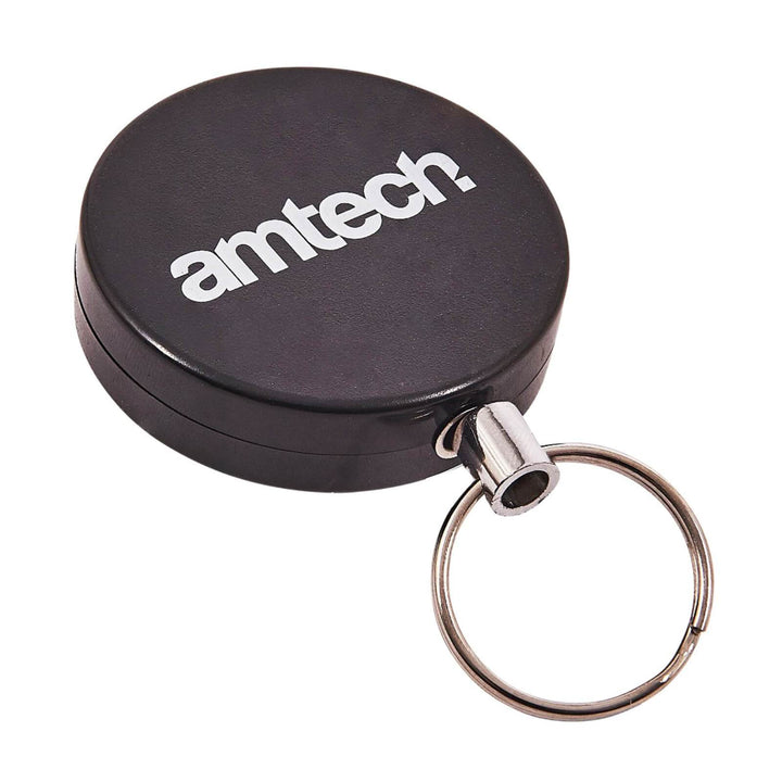 Amtech Recoil Keyring Black 700mm Length