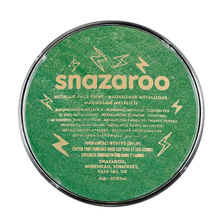 Snazaroo Metallic Vibrant Halloween Face Paint Makeup