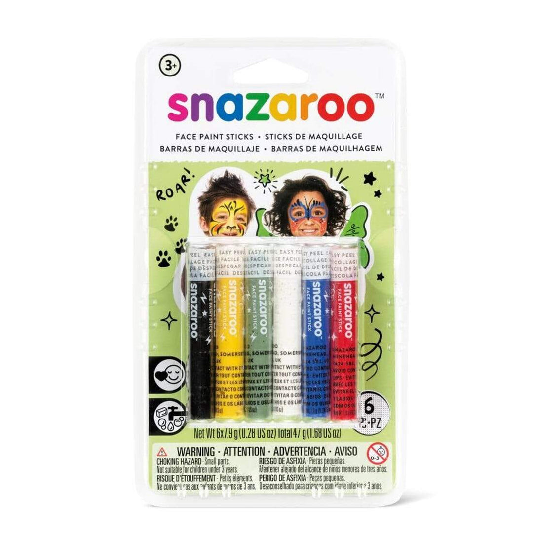 Snazaroo Face Painting Makeup Sticks Girls Boys Halloween