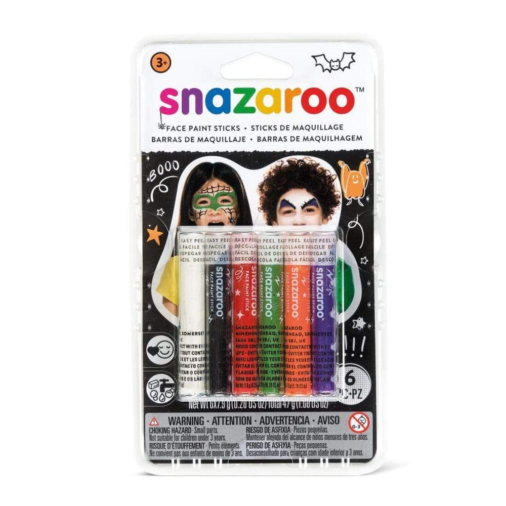 Snazaroo Face Painting Makeup Sticks Girls Boys Halloween Halloween