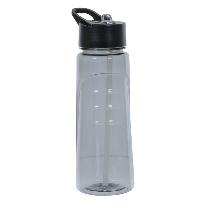 Tritan 750ml Reusable Water Bottle With Flip Spout Gym School Grey