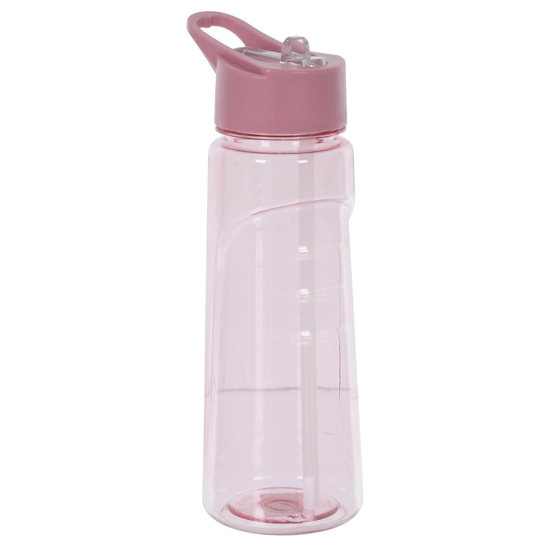 Tritan 750ml Reusable Water Bottle With Flip Spout Gym School Pink