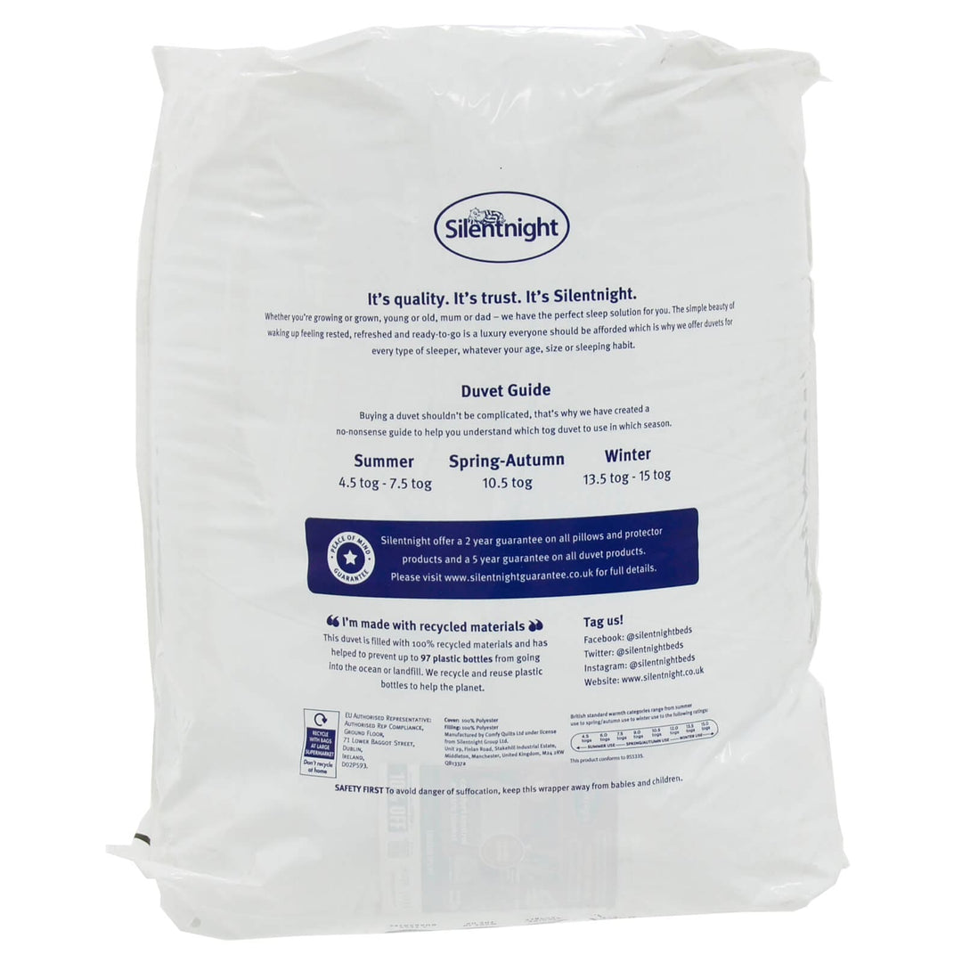 Silentnight Winter Nights Duvet Extra Cosy Quilt 13.5 Tog Double