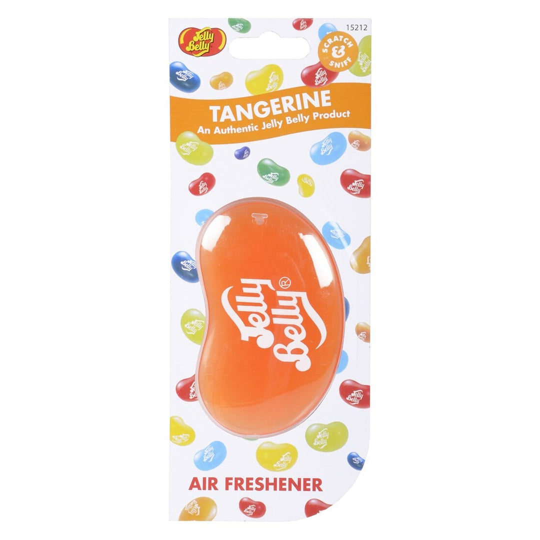 Jelly Belly 3D Bean Hanging Air Freshener Scent Car Van Home Tangerine