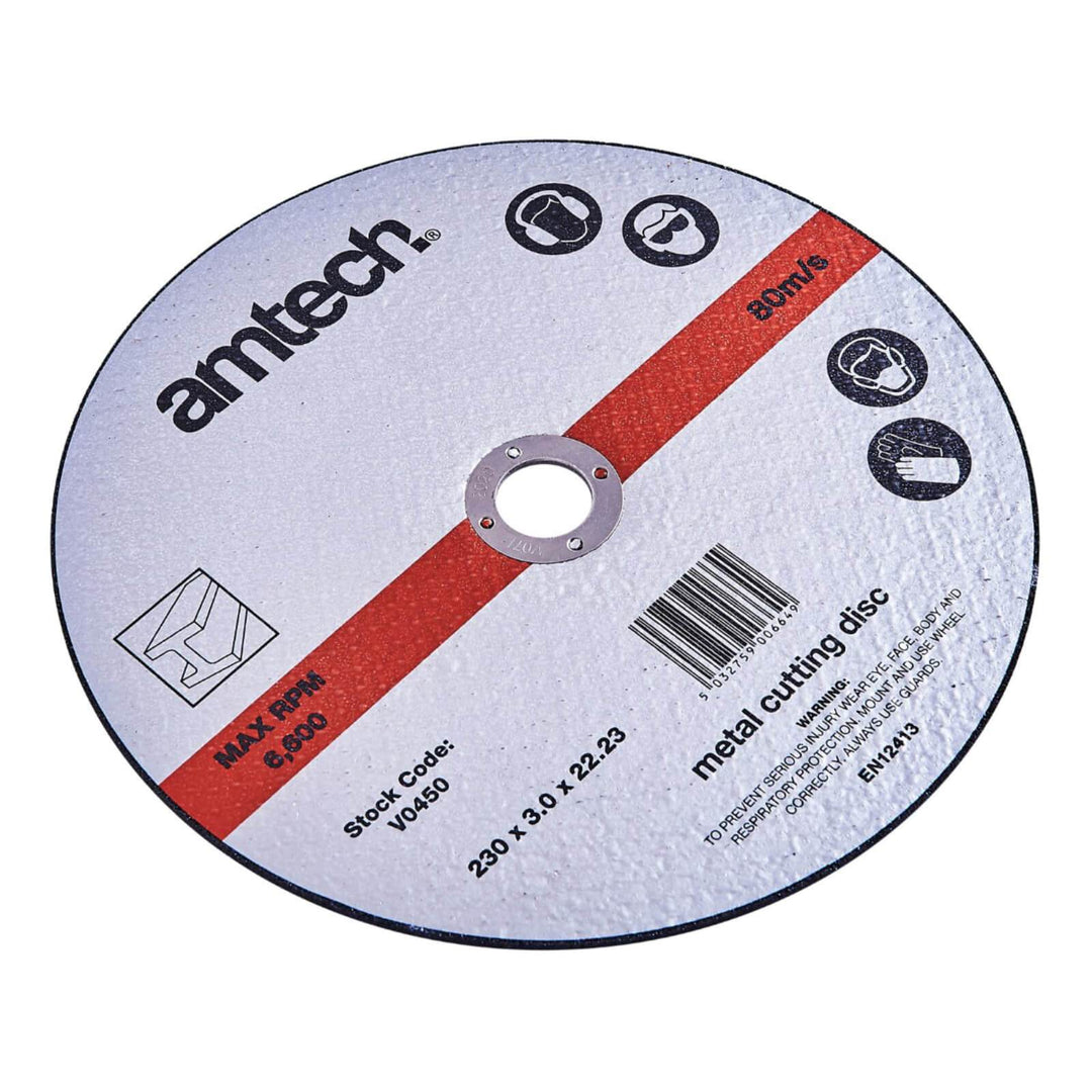 Amtech 9" (230mm) Metal Cutting Disc