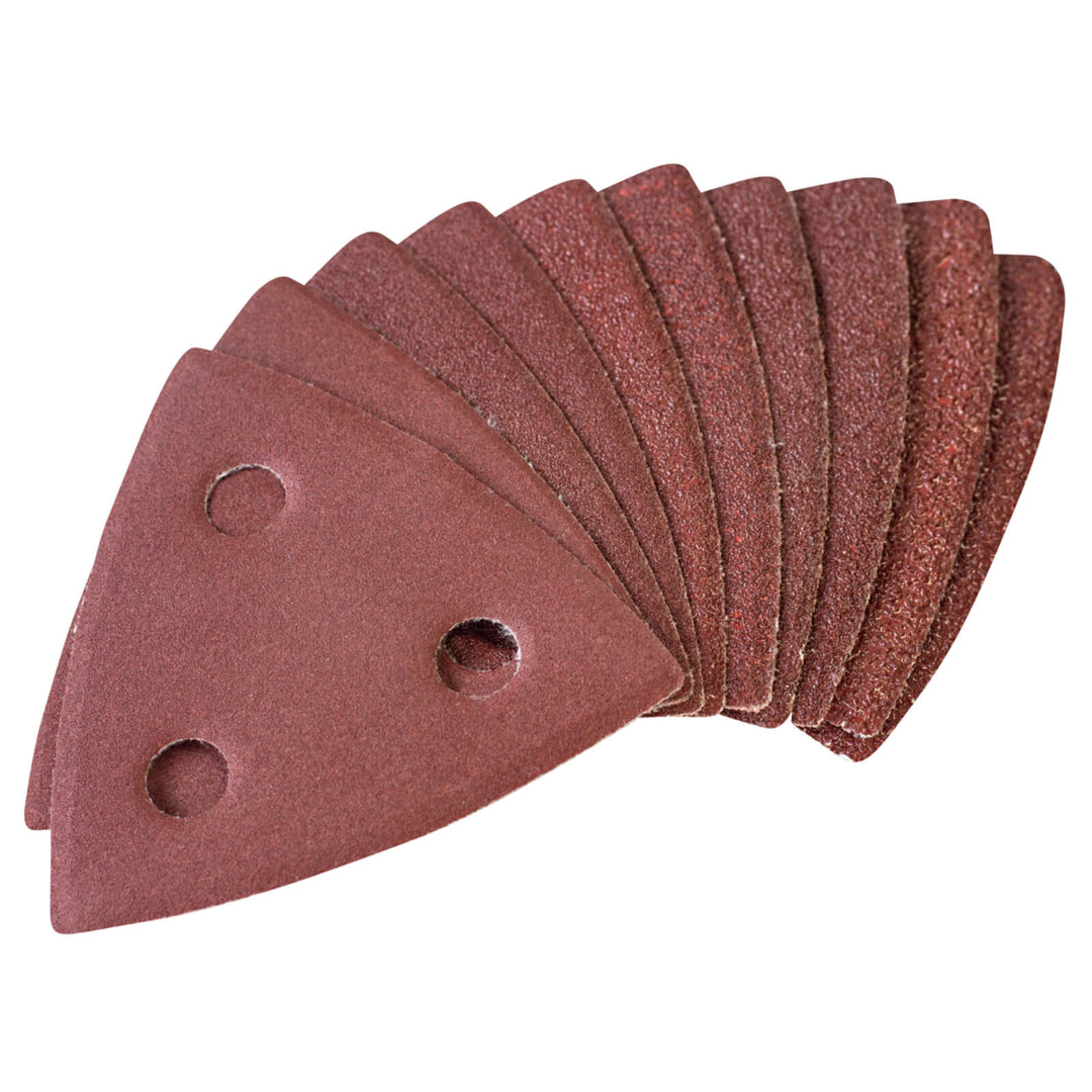 Amtech 10 Piece Aluminium Oxide Assorted Sanding Sheets Perforated