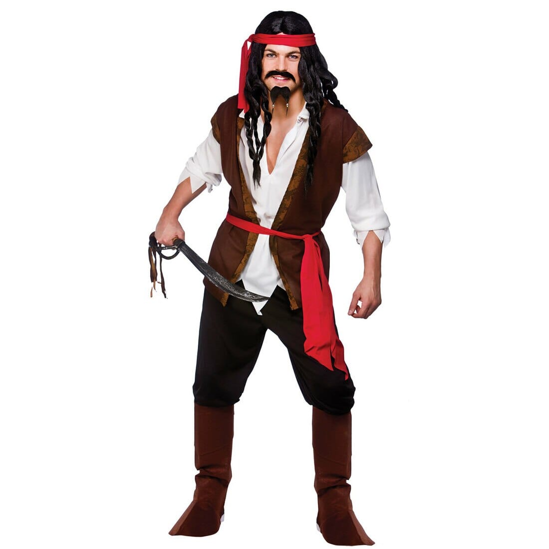 Caribbean Pirate Costume - Conquer the High Seas in Style! – XS-Stock.co.uk