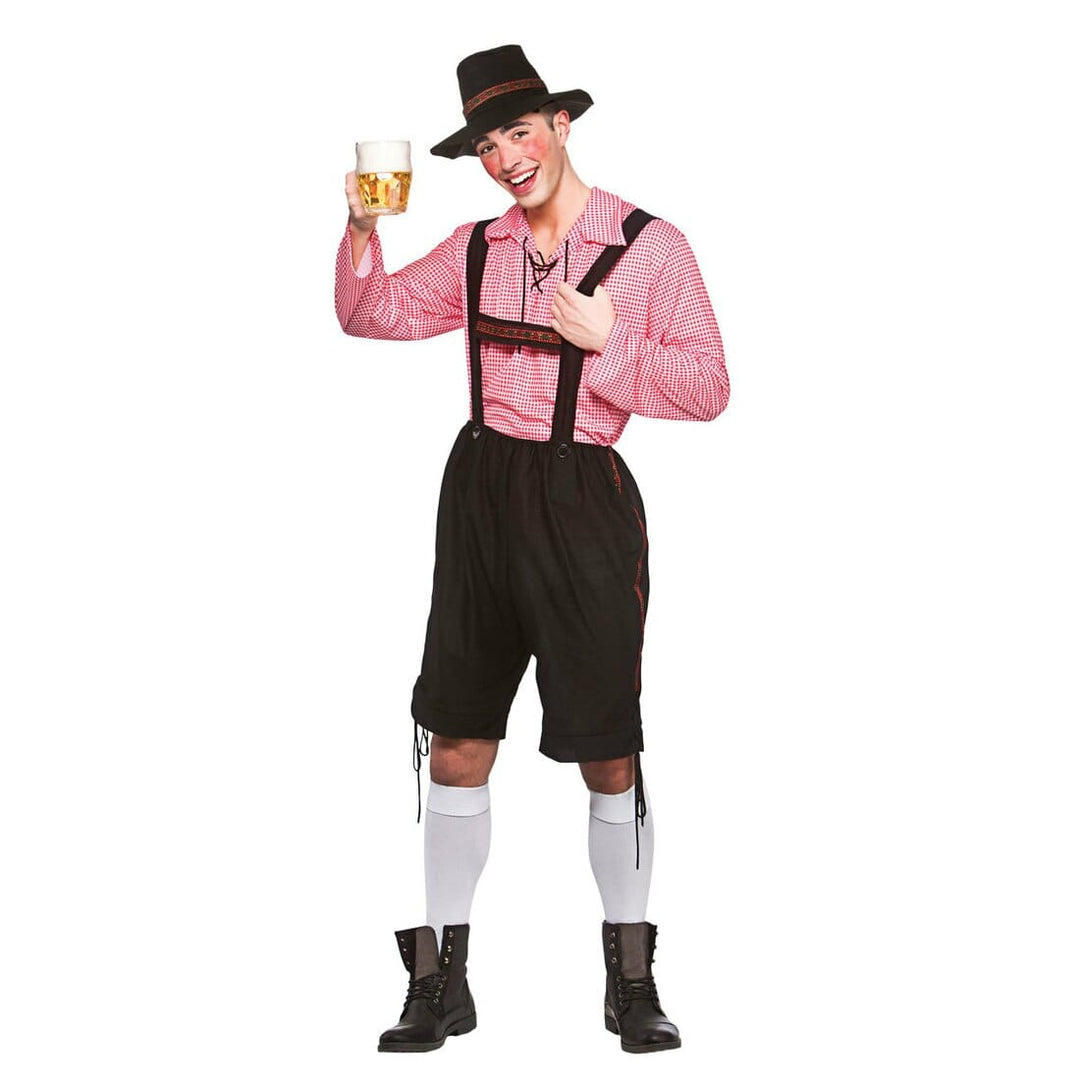 Mens German Oktoberfest Party Guy Halloween Costume L
