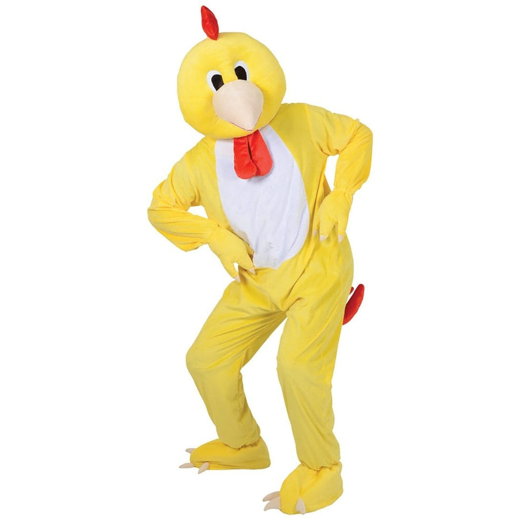 Funky Chicken Mascot Fancy Dress Halloween Costume