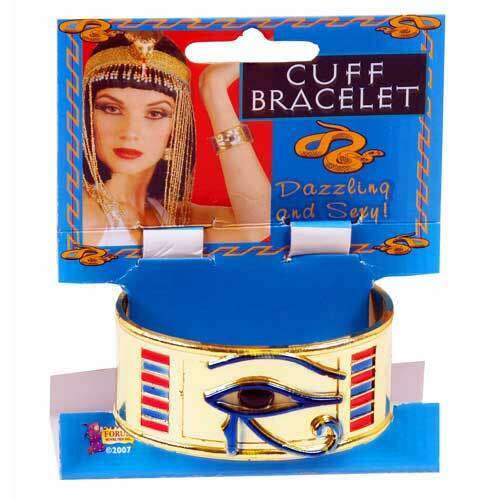 Egyptian Cleopatra Fancy Dress Costume Gold Bracelet