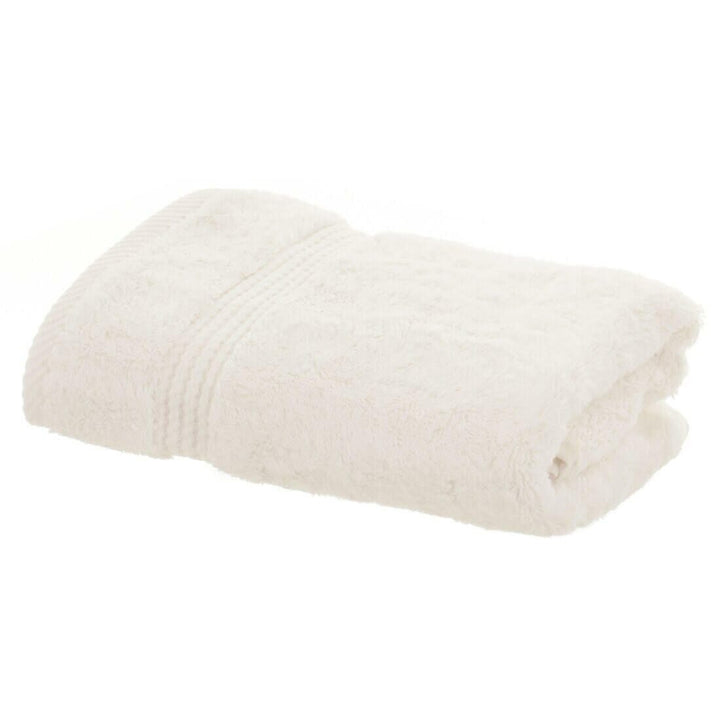 Bamboo Bliss Luxury 600gsm Bathroom Linen Range - Ivory Hand Towel